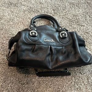 Coach leather bag